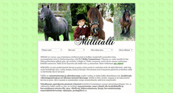 Desktop Screenshot of millitalli.fi