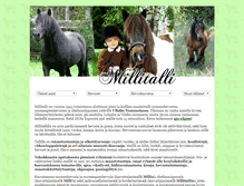 Tablet Screenshot of millitalli.fi